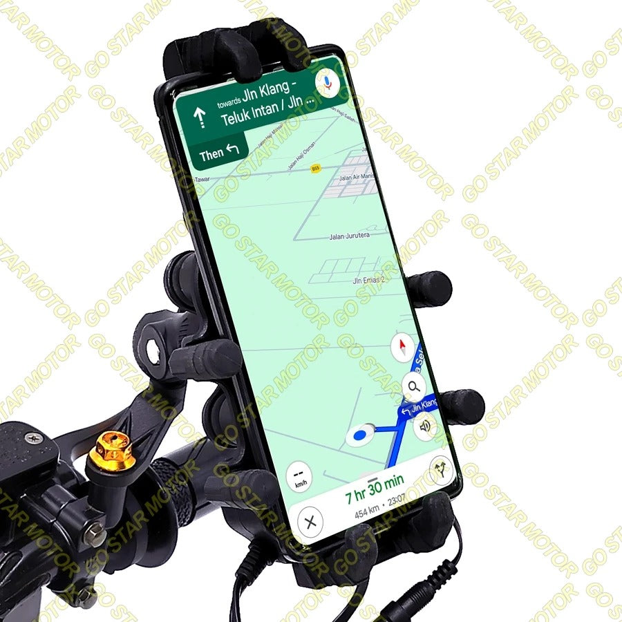 Pemegang Telefon (Penyerap) Dengan Pengecas