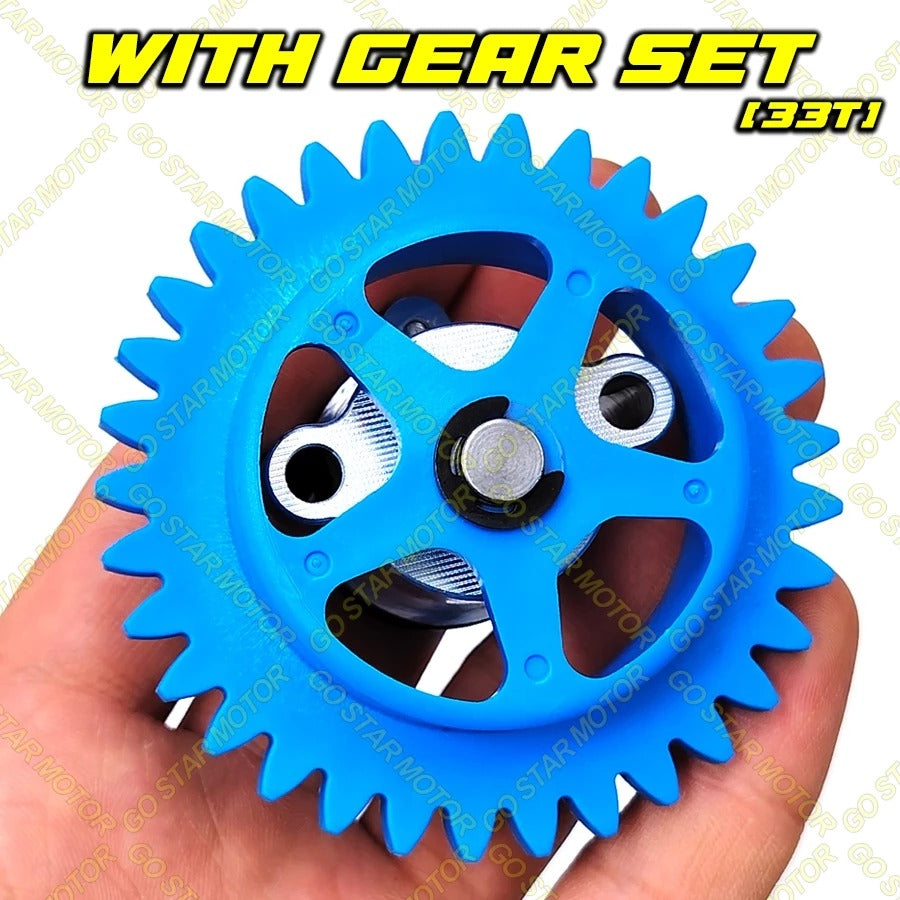 CNC RACING OIL PUMP ASSY (SUPER FLOW) = LC135 / Y15ZR / Y16ZR