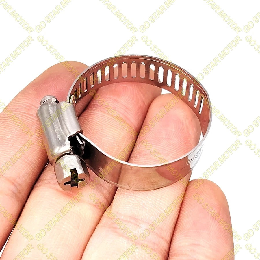 UNIVERSAL HOSE CLAMP CLIP (ADJUSTABLE) STAINLESS STEEL