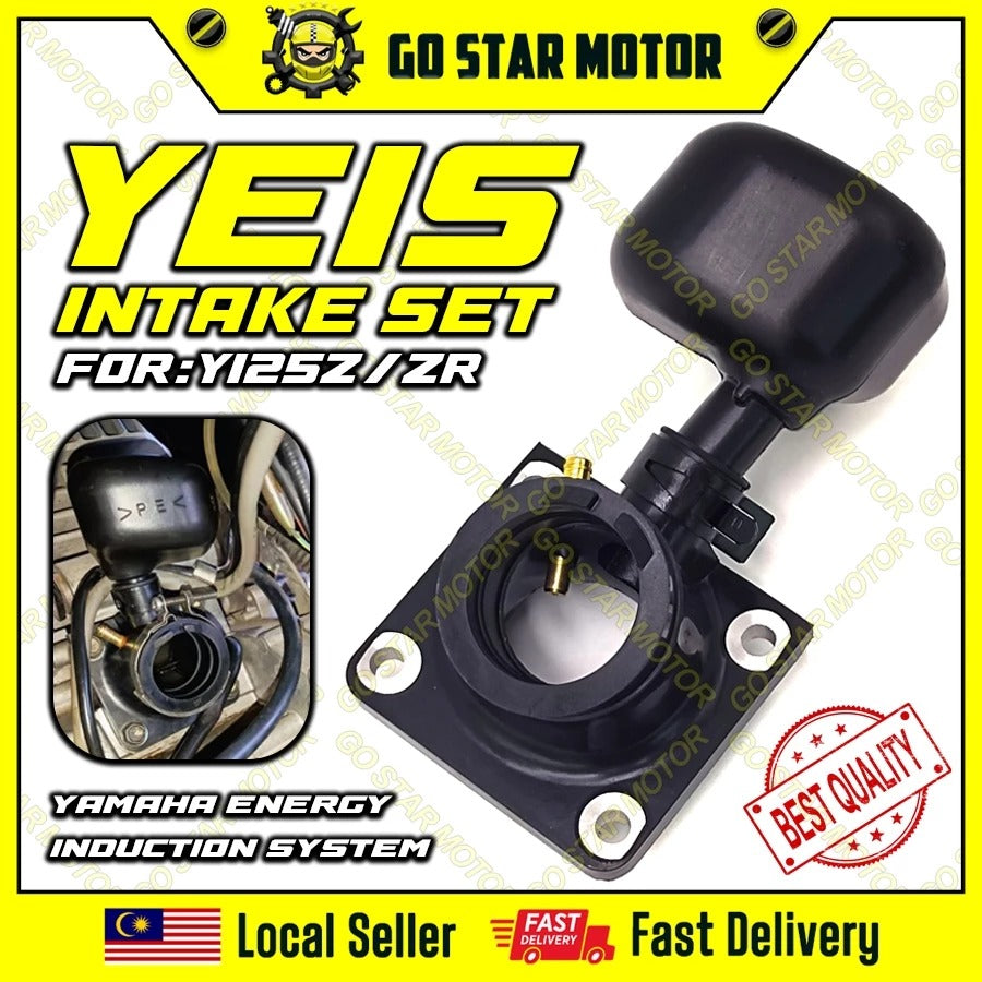 YEIS INTAKE PIPE WITH AIR CHAMBER SET = Y125Z / Y125ZR