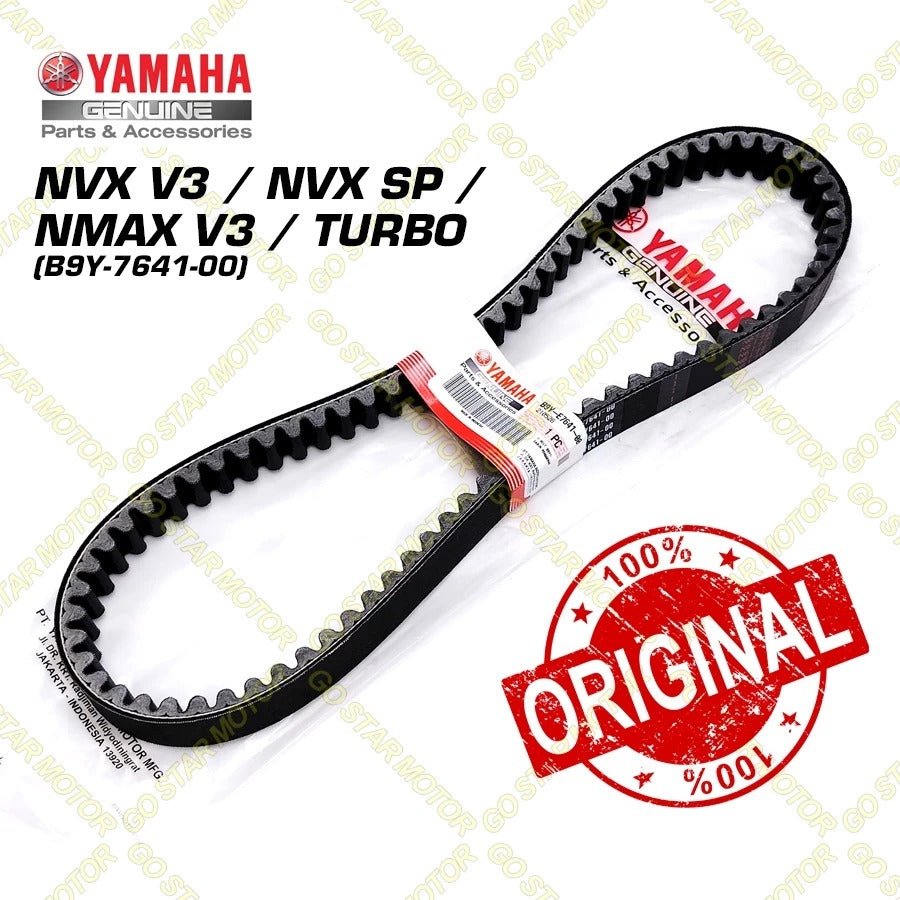 (YAMAHA GENUINE PARTS) V-BELT KIT (ROLLER & GREASE) / CVT BELTING = XMAX / NMAX-155 / NVX-155 / AVANTIZ / SOLARIZ / EGO / EGOS / EGOS-FI / EGOLC / EGOLC-FI / NOUVO-LC