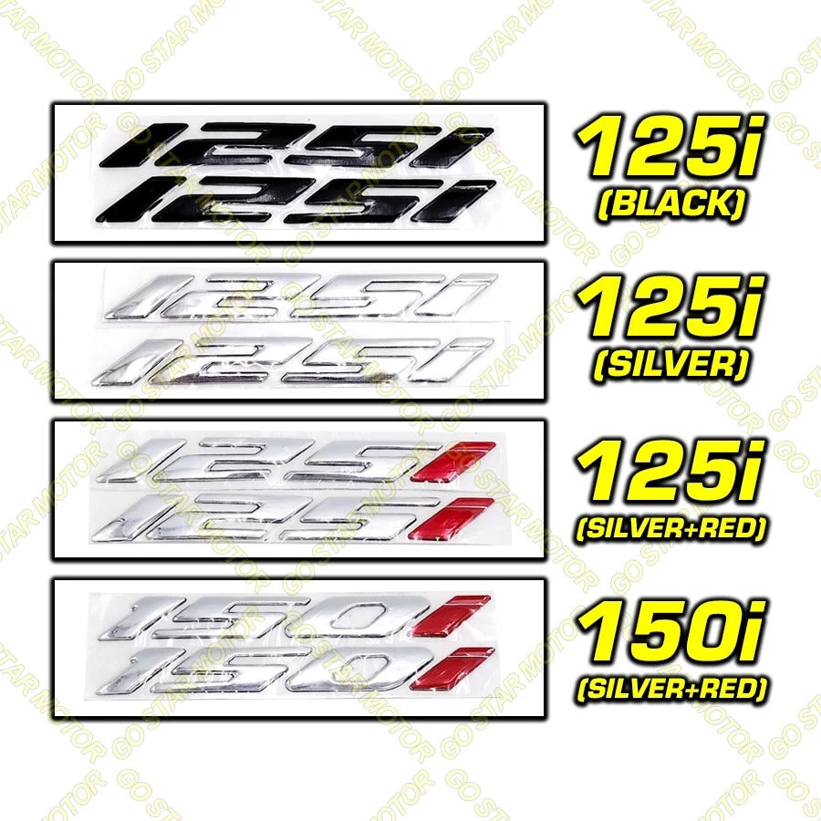 STICKER EMBLEM = 125i / 150i
