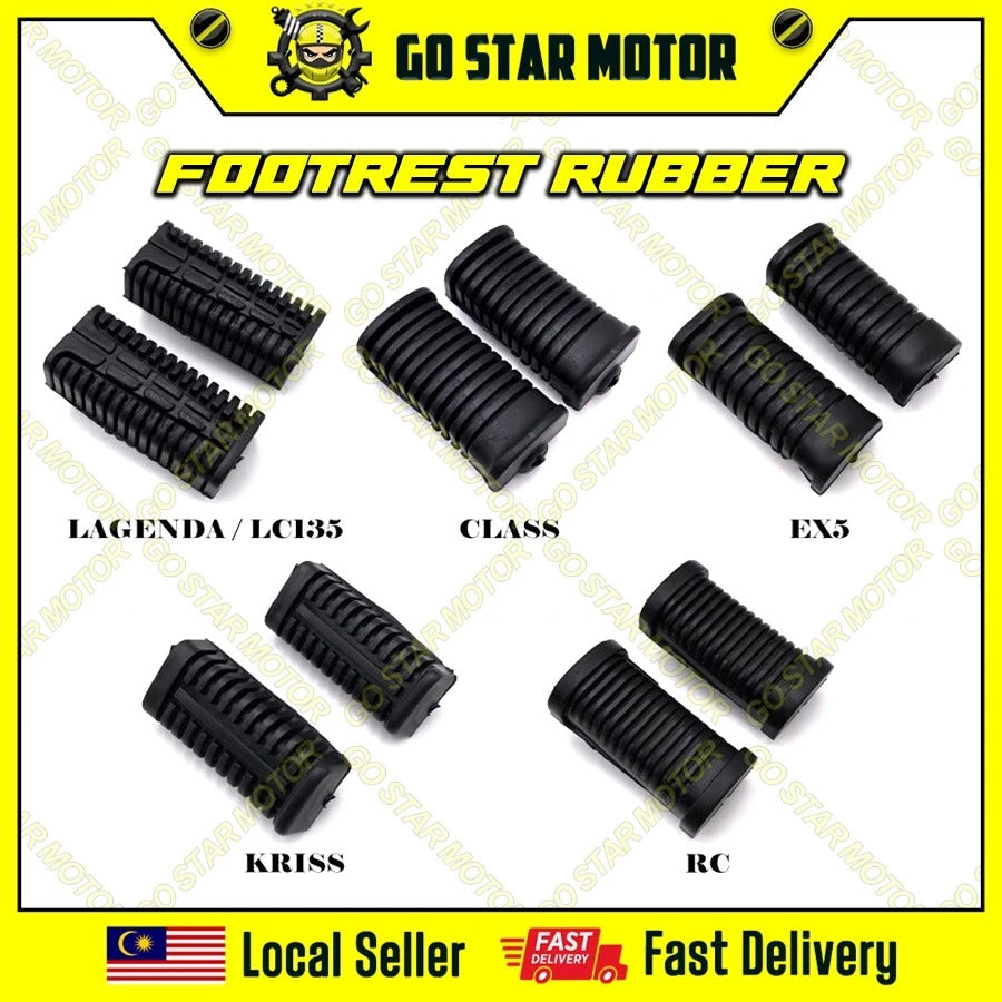 4SPEED - SRE SRX SRV V70 V75 Pemijak Kaki Hadapan Getah Palang Pijak Kaki