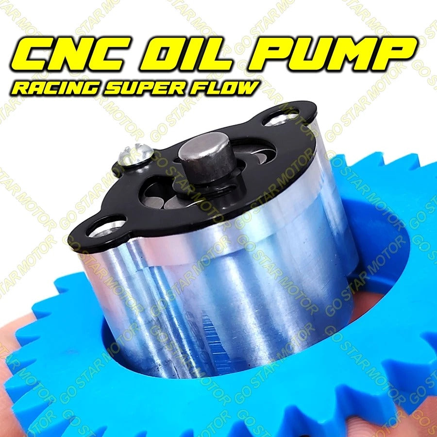 CNC RACING OIL PUMP ASSY (SUPER FLOW) = LC135 / Y15ZR / Y16ZR