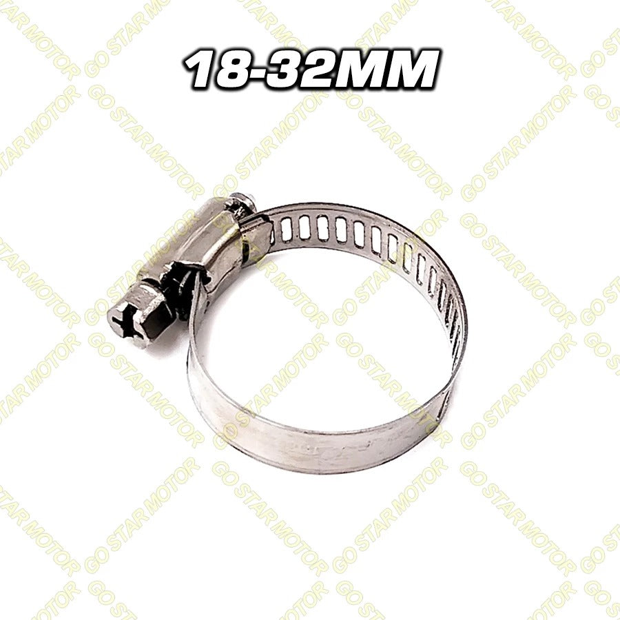 UNIVERSAL HOSE CLAMP CLIP (ADJUSTABLE) STAINLESS STEEL