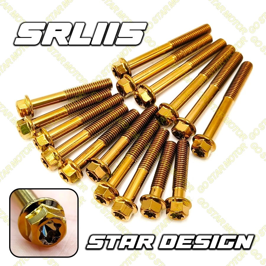 Skru Penutup Enjin Emas