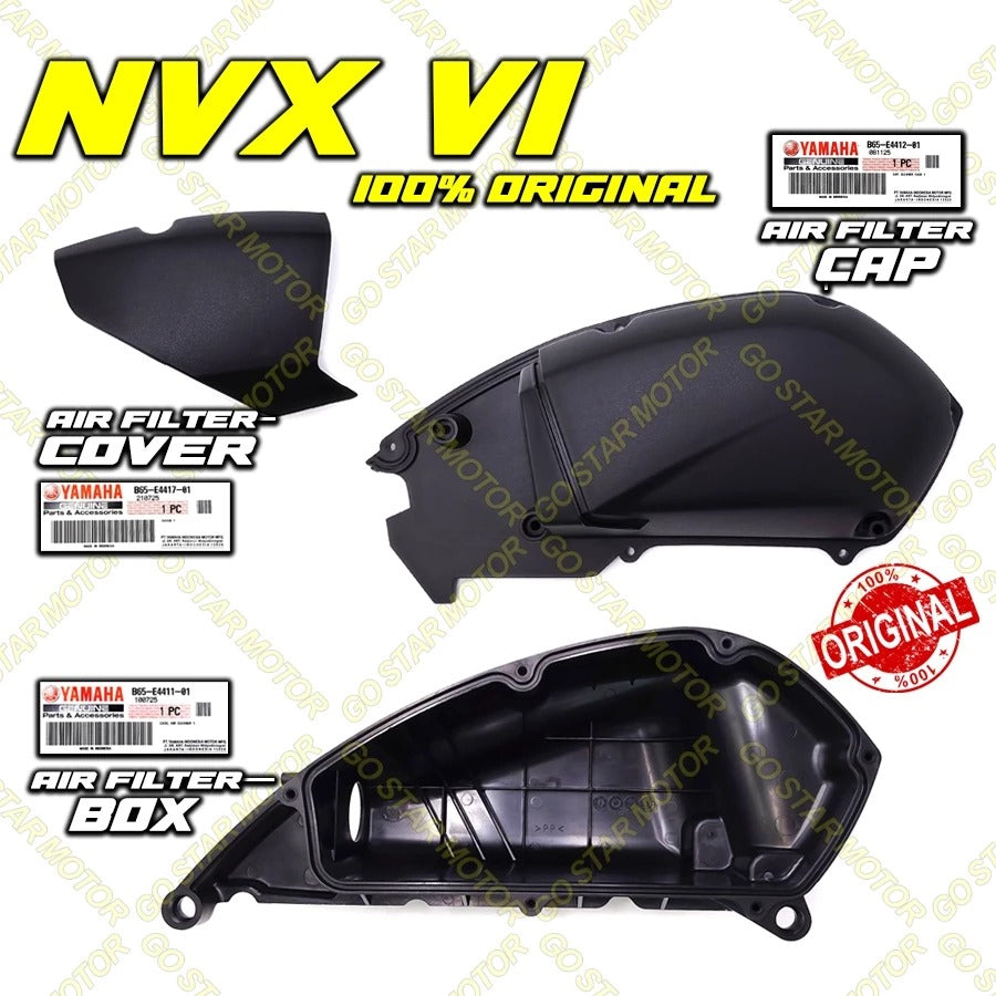 (YAMAHA GENUINE PARTS) AIR FILTER CAP / COVER / BOX = NVX-155 V1
