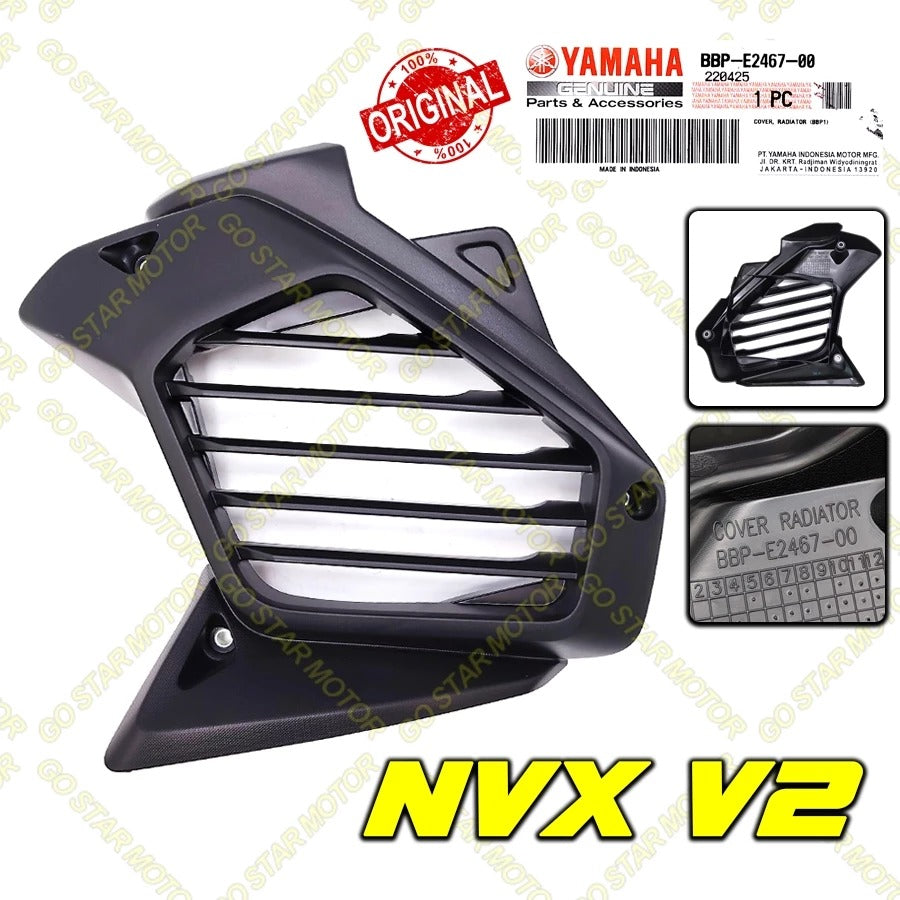 (YAMAHA GENUINE PARTS) RADIATOR COVER = NVX-155 / N-MAX