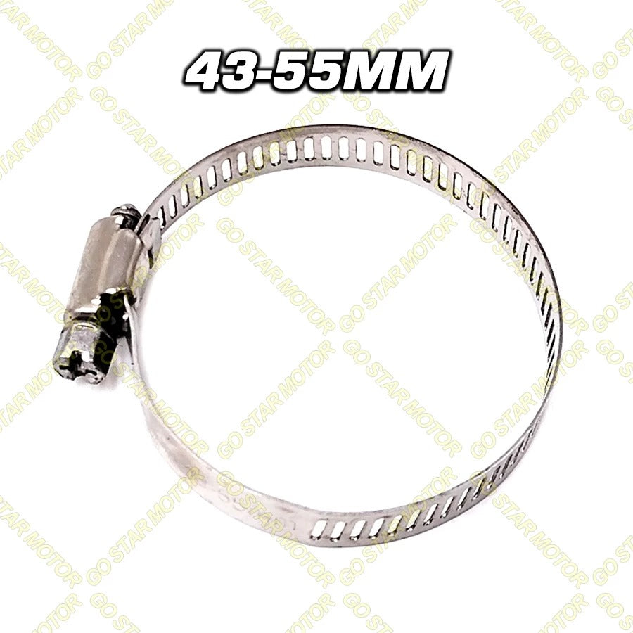 UNIVERSAL HOSE CLAMP CLIP (ADJUSTABLE) STAINLESS STEEL