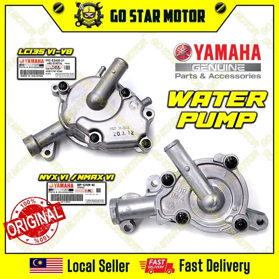 (YAMAHA GENUINE PARTS) WATER PUMP ASSY = LC135 / NVX-155 / N-MAX / R15 / MT15