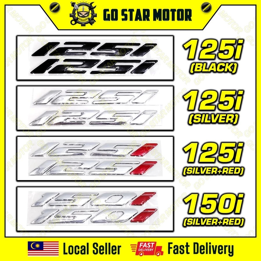 STICKER EMBLEM = 125i / 150i