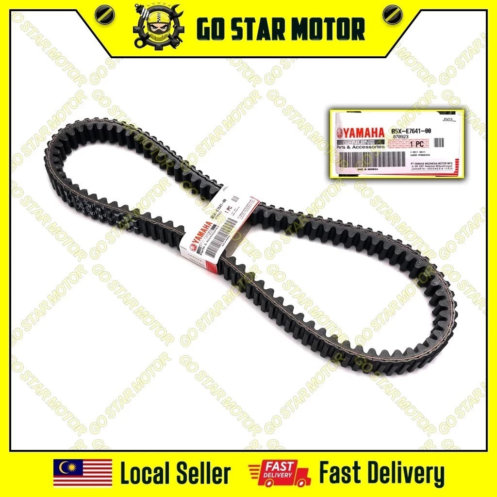 (YAMAHA GENUINE PARTS) V-BELT KIT (ROLLER & GREASE) / CVT BELTING = XMAX / NMAX-155 / NVX-155 / AVANTIZ / SOLARIZ / EGO / EGOS / EGOS-FI / EGOLC / EGOLC-FI / NOUVO-LC