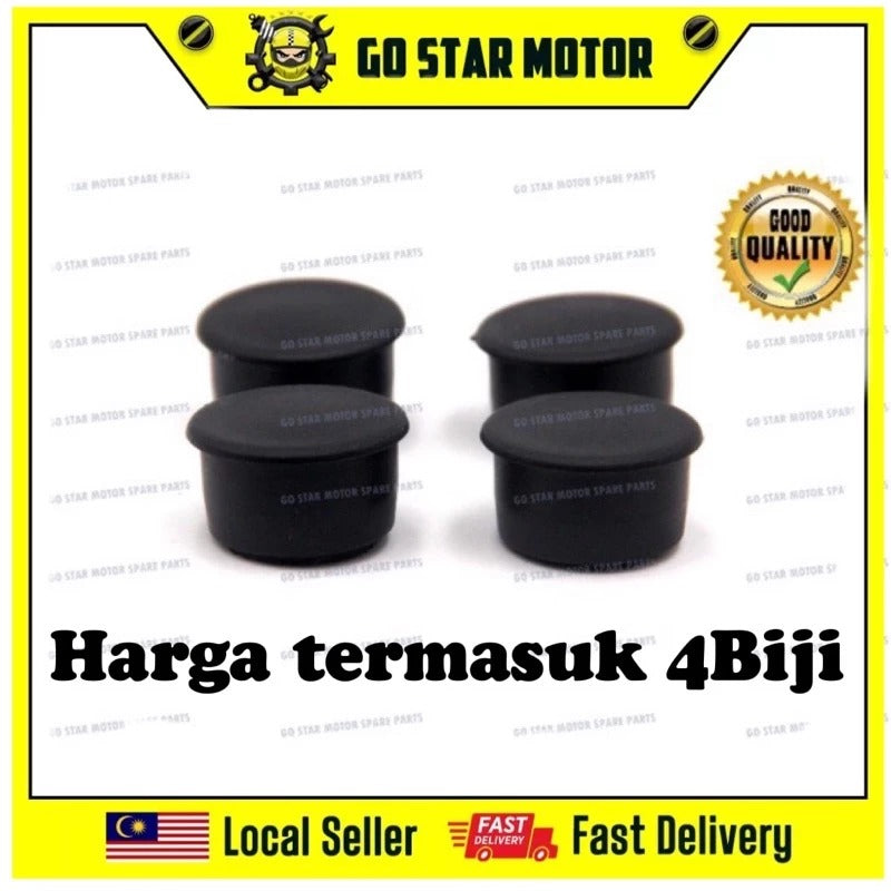 BOARD FOOTREST CAP (4PCS) = SUZUKI V100