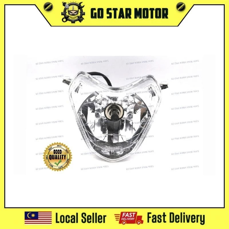 BONUS110 LAMPU DEPAN / UNIT LAMPU DEPAN DENGAN SET SOKET MENTOL