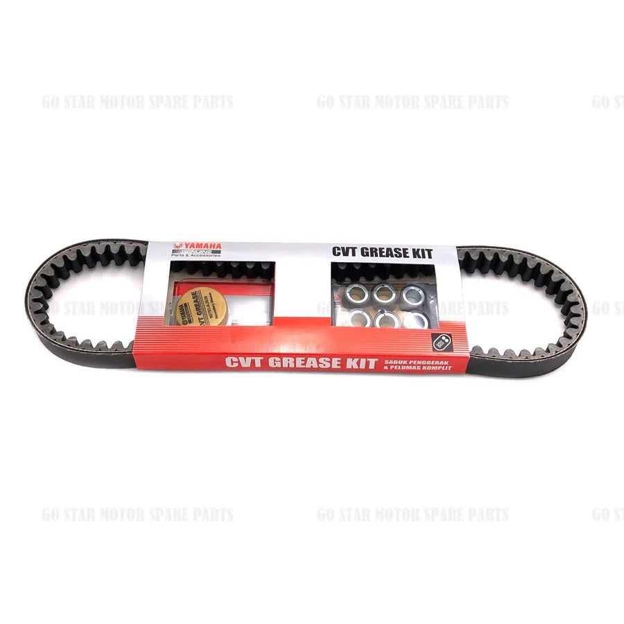(YAMAHA GENUINE PARTS) V-BELT KIT (ROLLER & GREASE) / CVT BELTING = XMAX / NMAX-155 / NVX-155 / AVANTIZ / SOLARIZ / EGO / EGOS / EGOS-FI / EGOLC / EGOLC-FI / NOUVO-LC