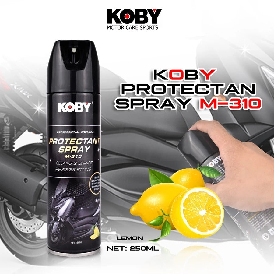 Semburan Pelindung KOBY M-310 Kilat Permukaan Matte & Gloss 250ML Kereta Motosikal