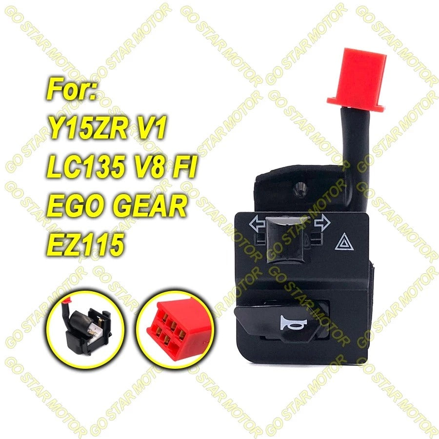 Pemegang Suis Suis Hidup Mati Lampu Utama Lampu Isyarat Berganda Hon Penghidup Enjin Berhenti
