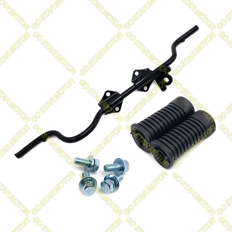 FRONT STEP BAR + FOOTREST RUBBER + SCREW = EX5 DREAM / WAVE100