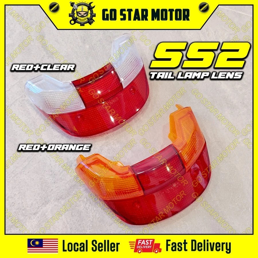TAIL LAMP LENS COVER = YAMAHA Y110SS (2)  / SSTWO / SS2 / SRX