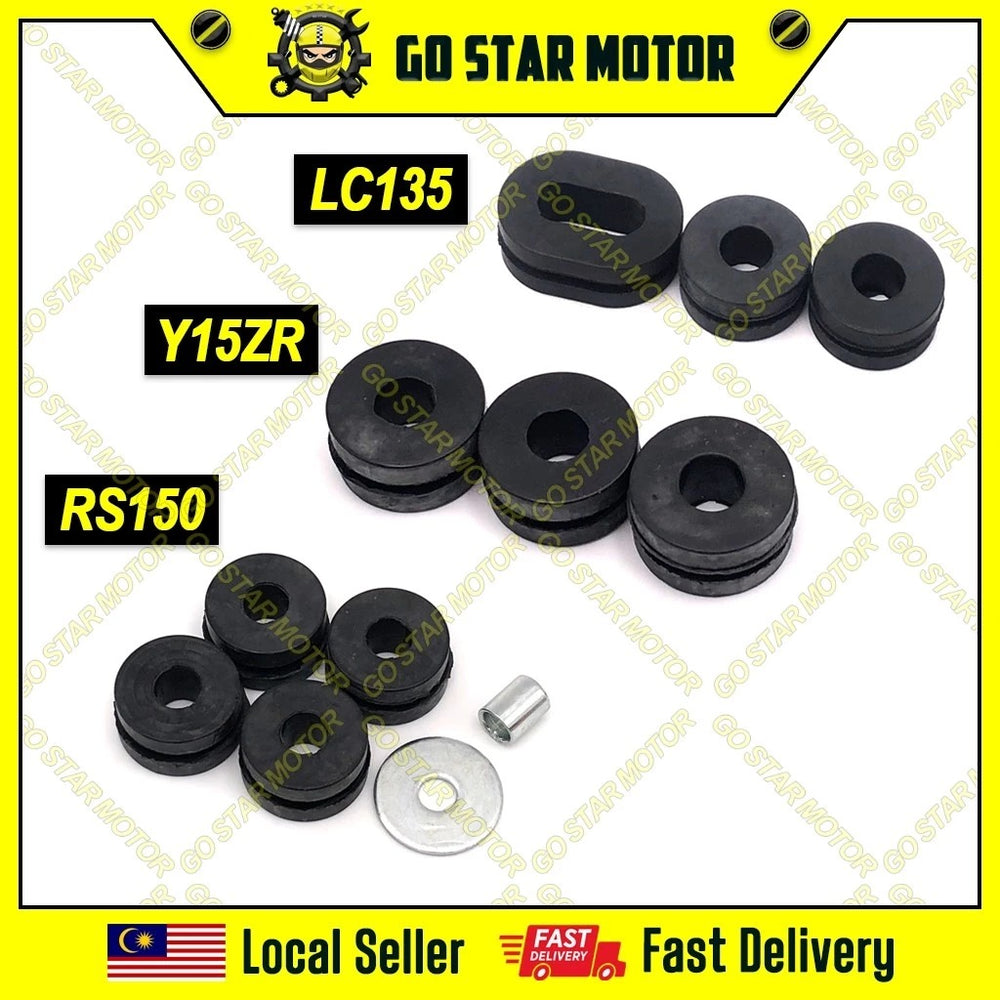 (3Pcs/Set) - Water Tank Radiator Rubber Upper Lower Getah Tangki Air Set